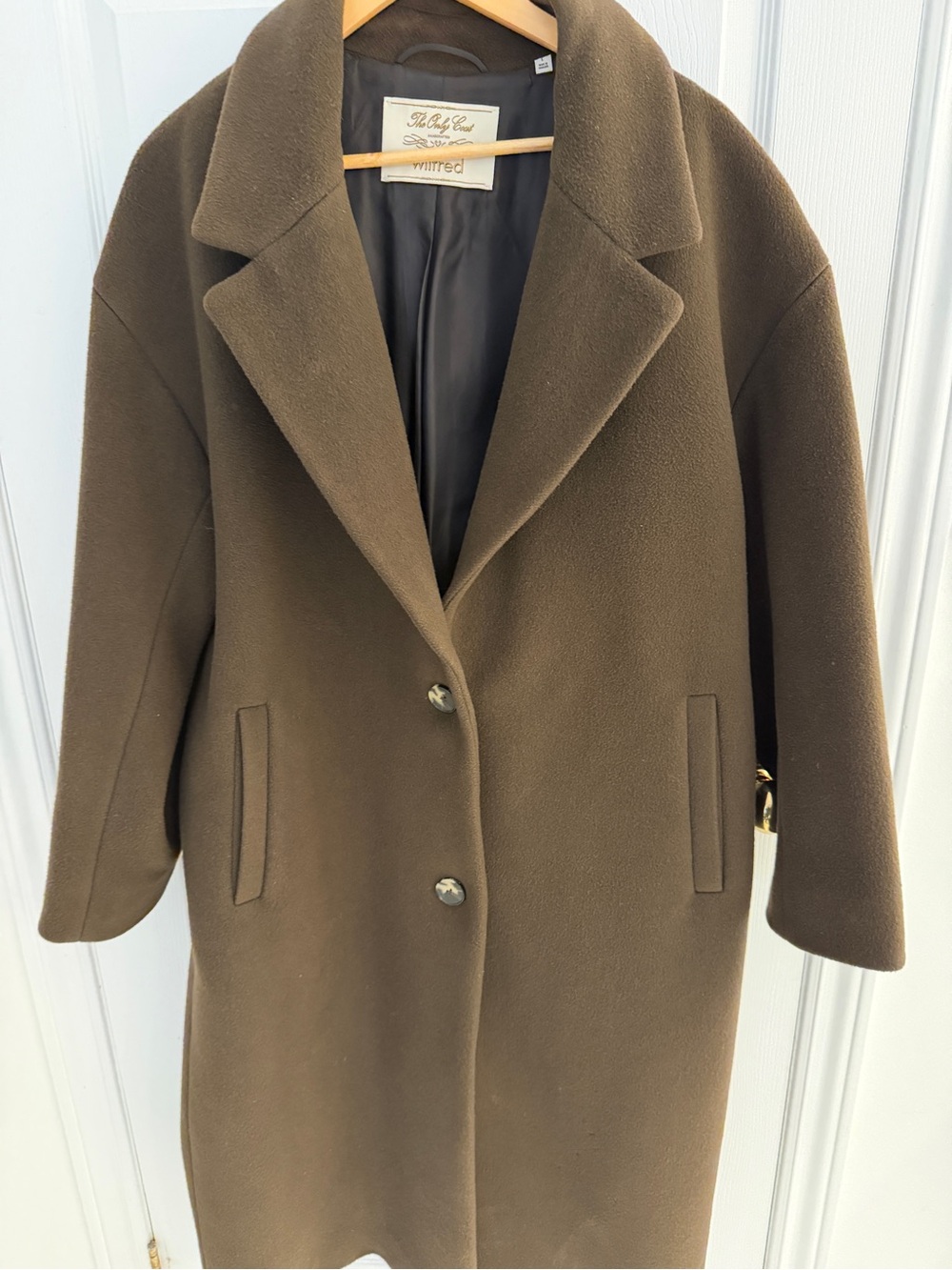 Aritzia Oversized Wool Coat